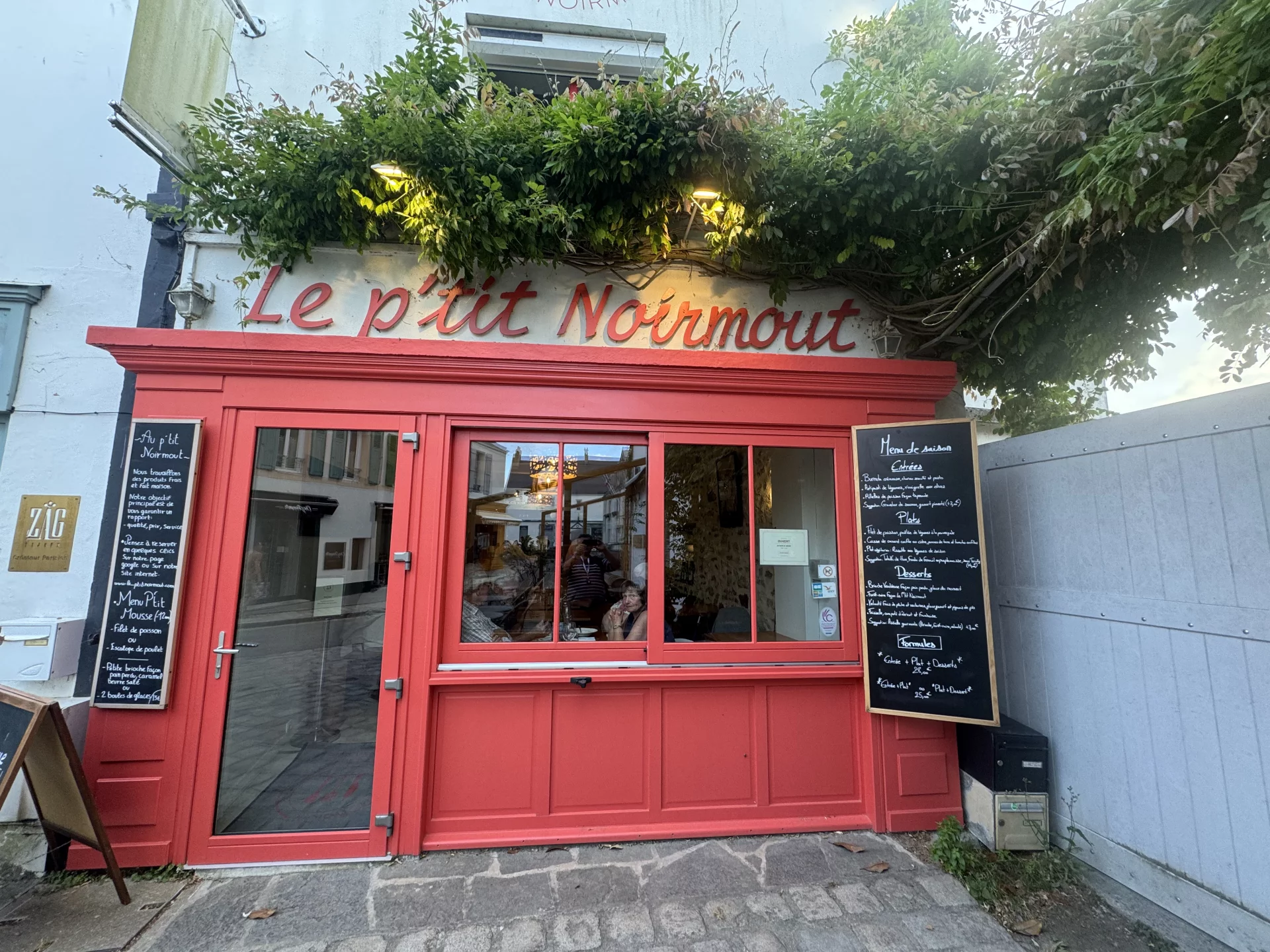 Restaurant le P'Tit Noirmout ©Richard Bayon
